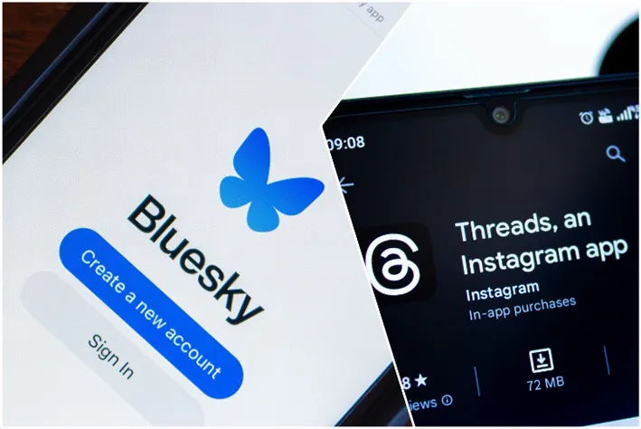 Цели и направления: чем отличаются Bluesky и Threads?